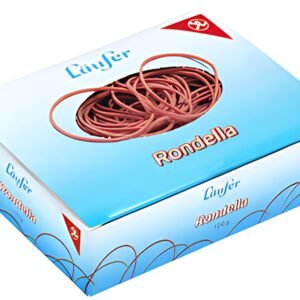 Läufer Bracelets élastiques RONDELLA, 100 mm, 50 g, rouge