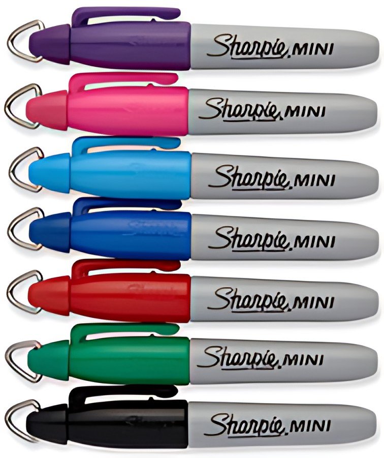 Sharpie Mini-marqueur permanent, présentoir de 72