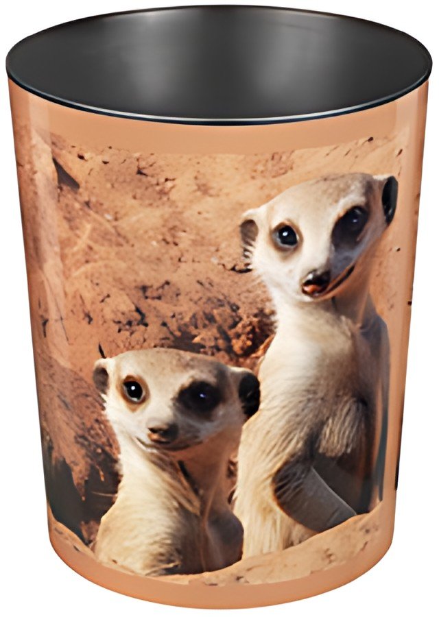 Läufer Corbeille à papier "suricate", 13 litres, PP