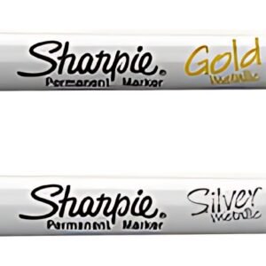Sharpie Marqueur permanent FINE métallisé, or