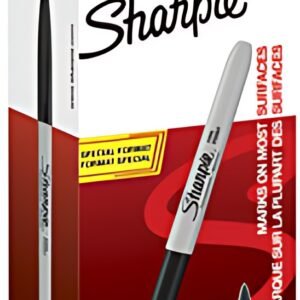 Sharpie Marqueur permanent FINE, Value pack, noir