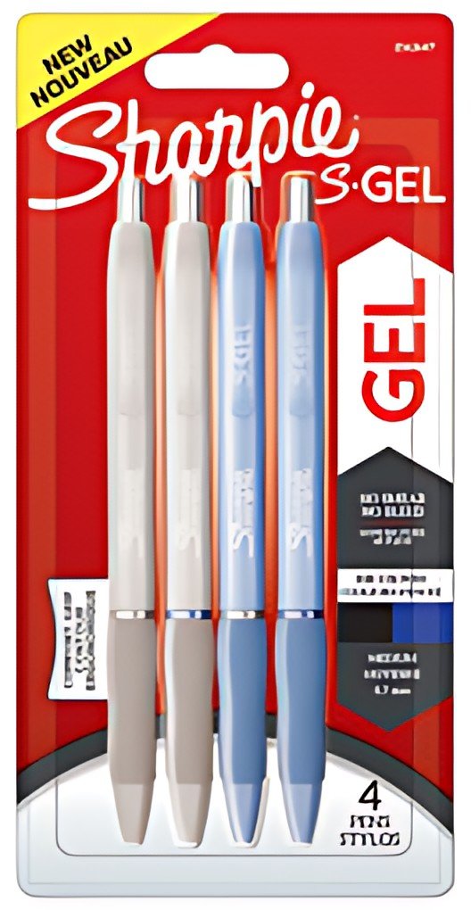 Sharpie Stylo encre gel S-GEL FASHION, 0,7 mm, assorti