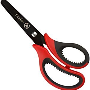Läufer Ciseaux ergonomiques, longueur: 130 mm, rouge/noir