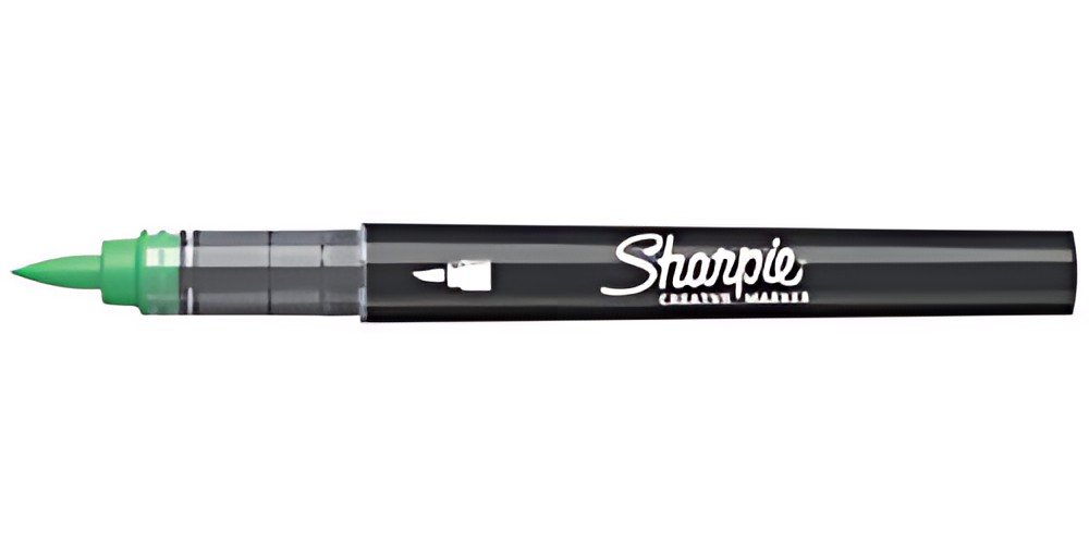 Sharpie Marqueur créatif ACRYLIC, pointe pinceau, émeraude