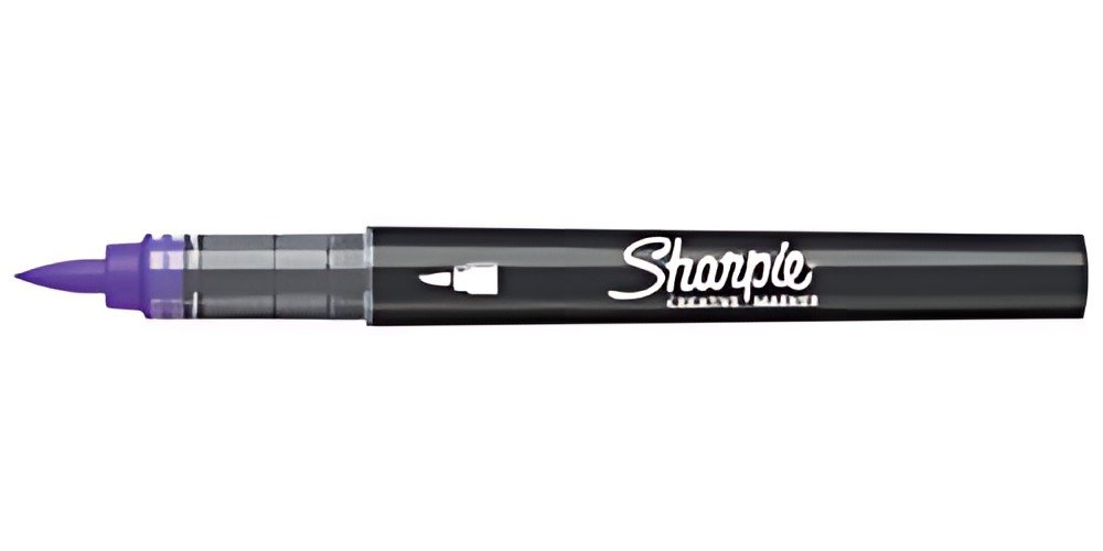 Sharpie Marqueur créatif ACRYLIC, pointe pinceau, lilas