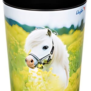 Läufer Corbeille à papier "cheval dans un champ de colza"