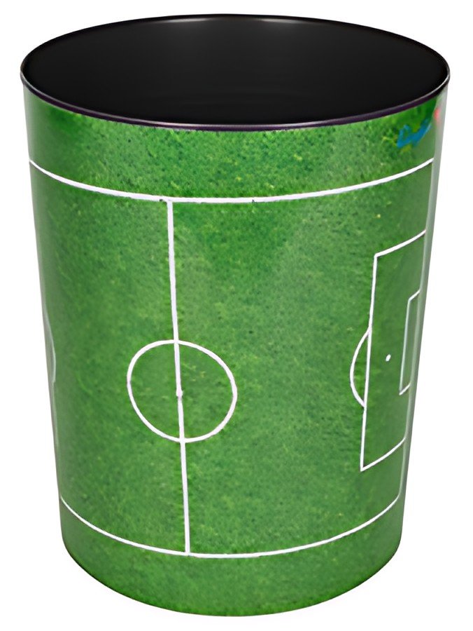 Läufer Corbeille à papier "terrain de football"