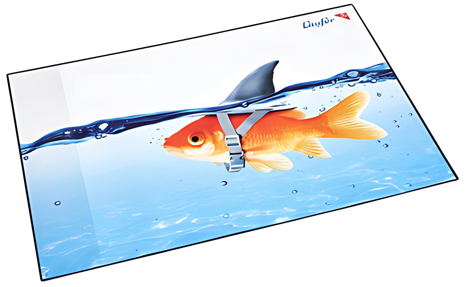 Läufer Sous-main "requin doré", 400 x 530 mm