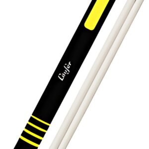 Läufer Stylo-gomme en plastique, 2 gommes de rechange, jaune