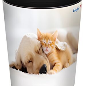 Läufer Corbeille à papier Chien et chat