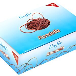 Läufer Bracelets élastiques RONDELLA, 50 mm, 500 g, rouge