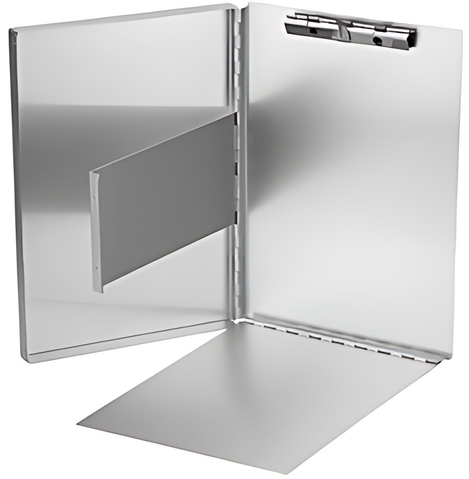 Läufer Porte-formulaire, en aluminium, avec compartiment