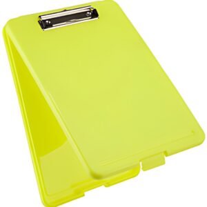Läufer Porte-bloc à pince Safety, avec compartiment, jaune