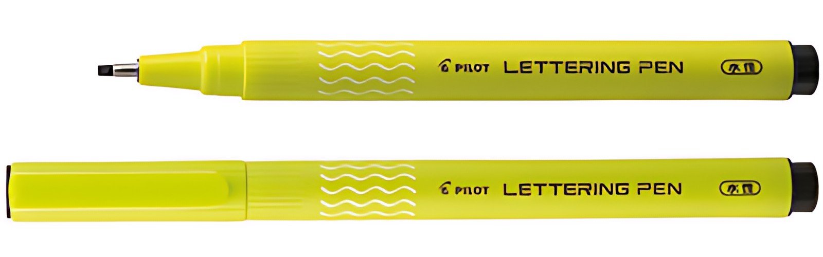 PILOT Feutre de calligraphie LETTERING PEN 30, noir
