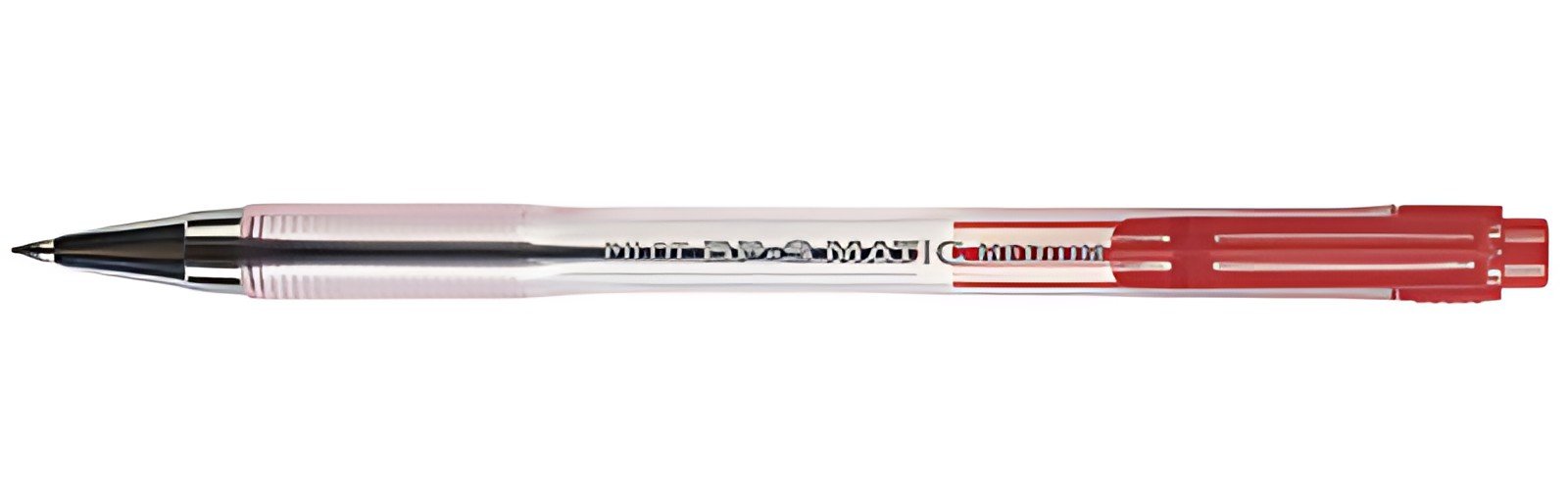 PILOT Stylo à bille rétractable BPS-Matic Medium, rouge