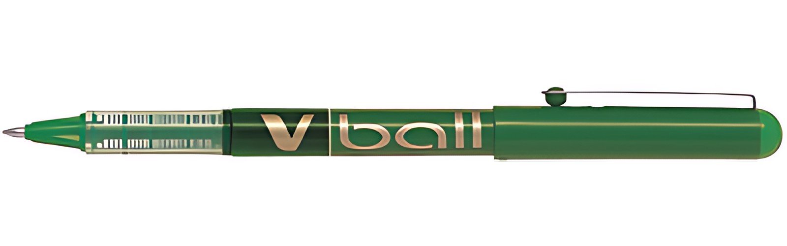 PILOT Stylo roller V Ball VB 7, pointe métal, vert