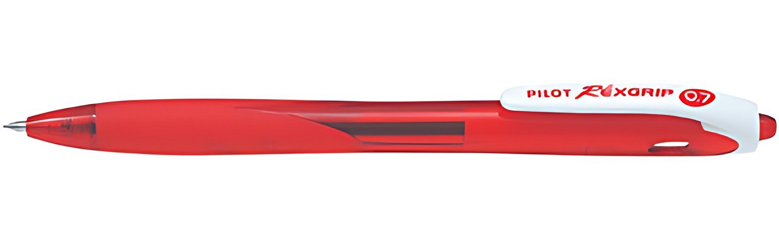 PILOT Stylo à bille REXGRIP Begreen, rétractable, F, rouge