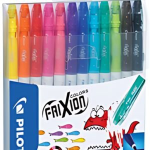 PILOT Feutre effaçable FRIXION COLORS, étui de 12