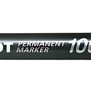 PILOT Marqueur permanent 100, pointe ogive, noir