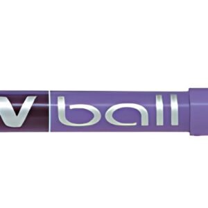 PILOT Stylo roller V Ball VB 5, pointe métal, violet