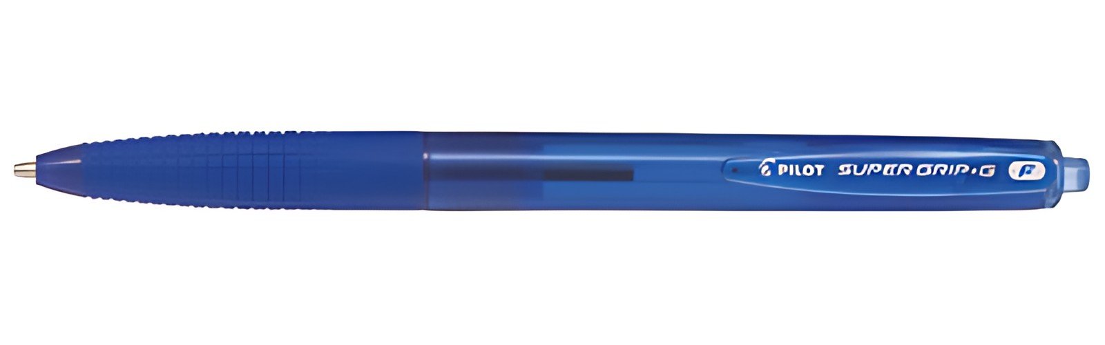 PILOT Stylo à bille rétractable SUPER GRIP G, bleu