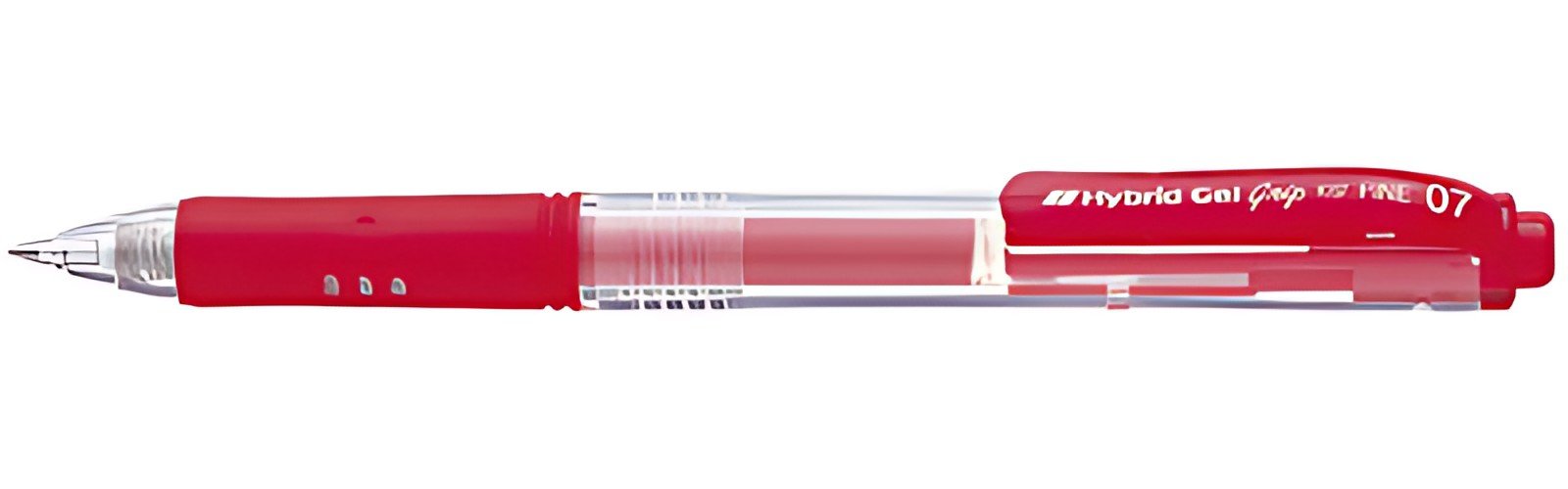 Pentel Stylo bille encre à gel Hybrid Gel Grip K157, rouge