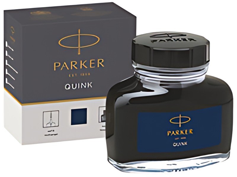 PARKER Flacon d'encre QUINK, contenu: 57 ml, bleu noir
