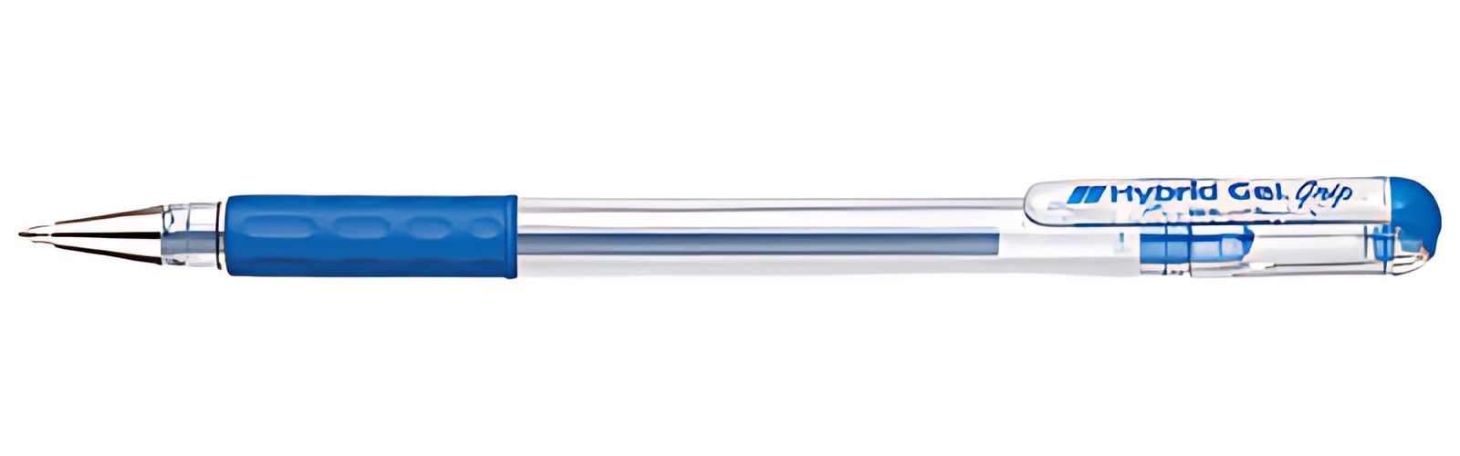 Pentel stylo roller à encre gel Hybrid Gel Grip K116, bleu