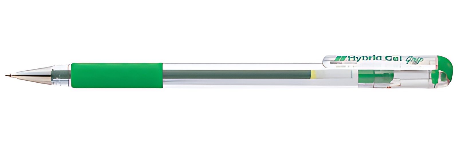 Pentel stylo roller à encre gel Hybrid Gel Grip K116, vert