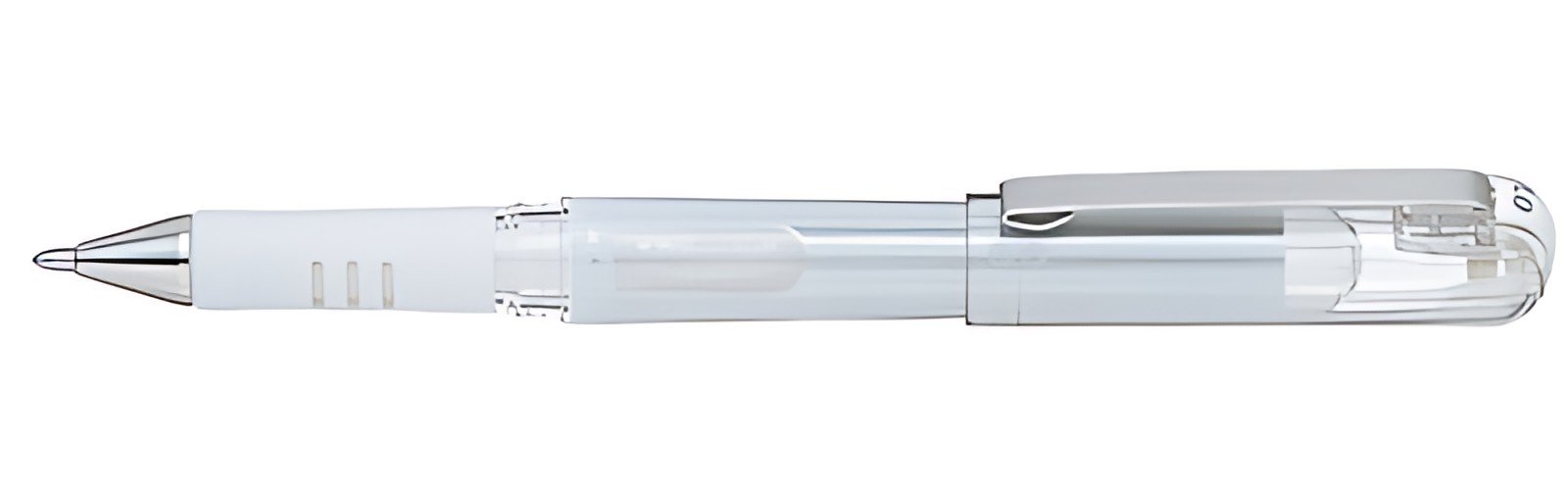 Pentel Stylo roller à encre gel K230M, blanc