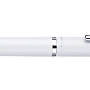 Pentel Stylo roller à encre gel EnerGel Hi-Class, blanc