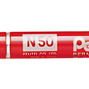 Pentel Marqueur permanent Pentel PEN N50, rouge