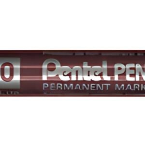 Pentel Marqueur permanent Pentel PEN N50, marron