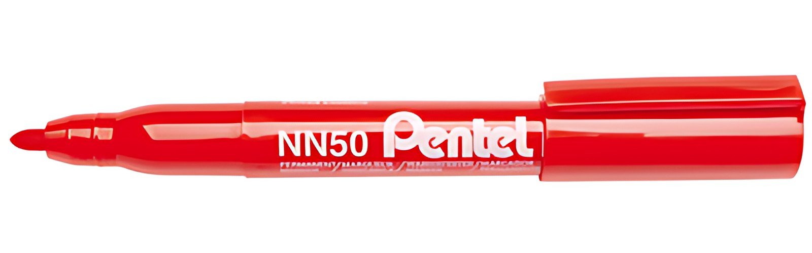 Pentel Marqueur permanent GREEN-LABEL NN50, rouge