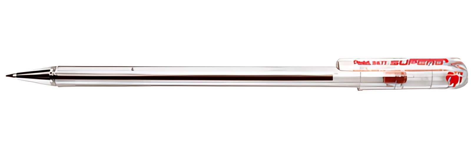 Pentel Stylo à bille SUPERB BK77, rouge
