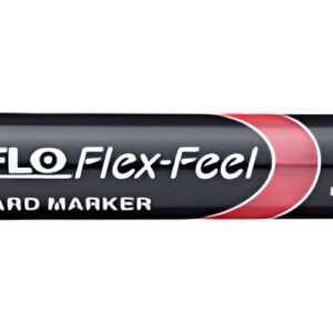 Pentel Marqueur pour tableau blanc MAXIFLO Flex-Feel, rouge