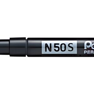 Pentel Marqueur permanent N50S, pointe ogive fine, noir