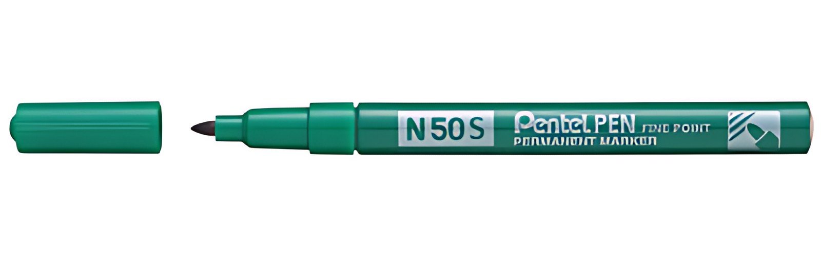 Pentel Marqueur permanent N50S, pointe ogive fine, vert