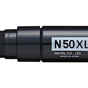 Pentel Marqueur permanent N50XL, pointe biseautée, noir