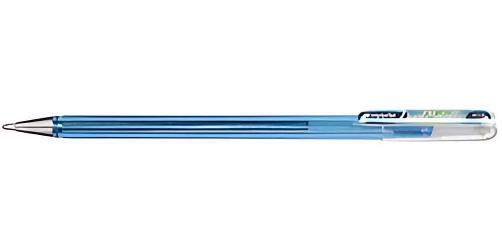 Pentel Hybrid Stylo roller "Dual Pen", gris bleuté/bleu