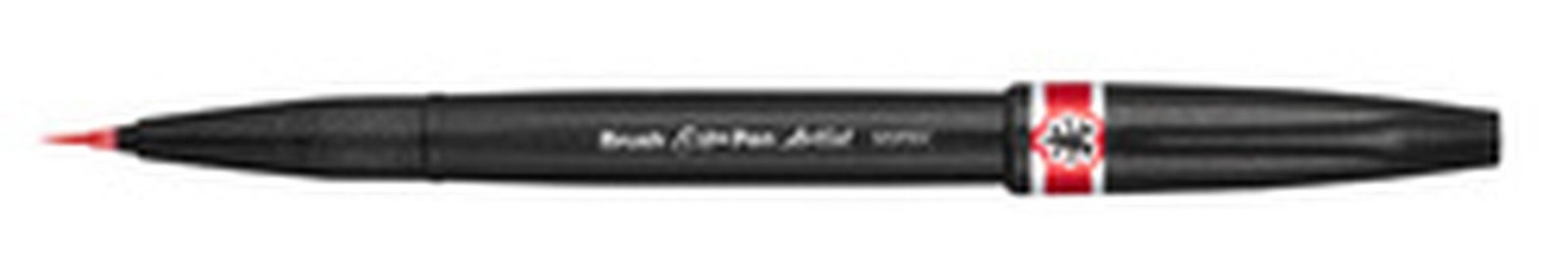 PentelArts Stylo pinceau Sign Pen Artist, rouge