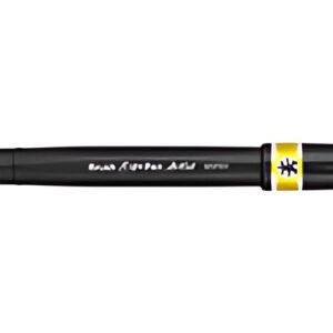 PentelArts Stylo pinceau Sign Pen Artist, jaune