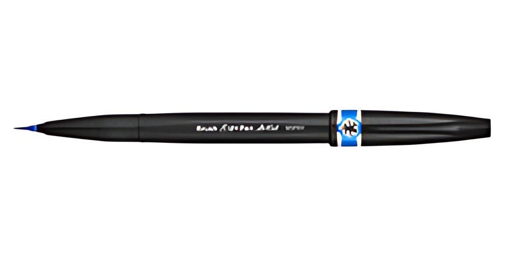 PentelArts Stylo pinceau Sign Pen Artist, bleu claire