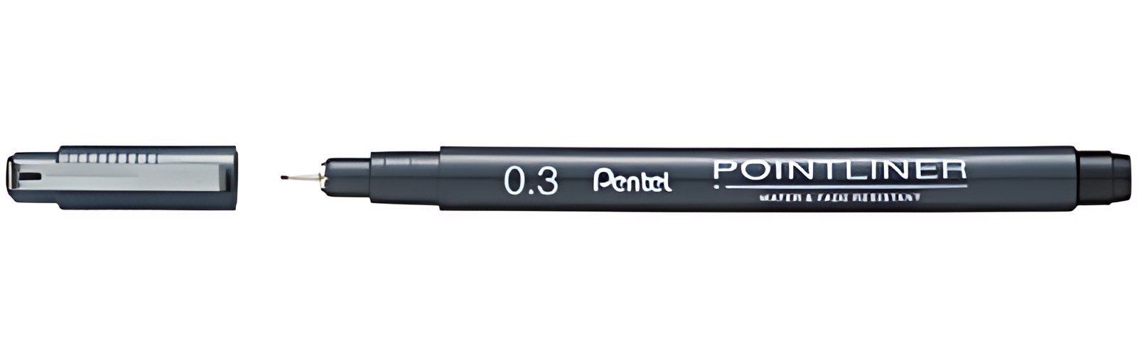 PentelArts Feutre technique permanent Pointliner, noir