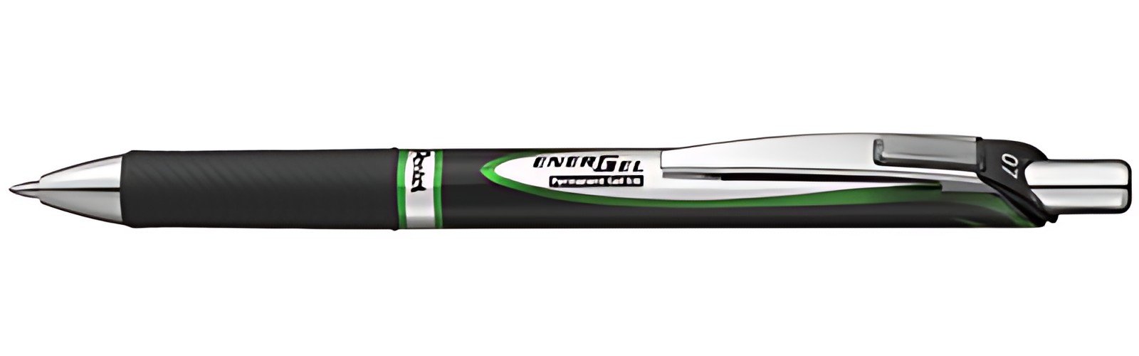 Pentel Stylo roller Liquid Gel EnerGel Document, vert