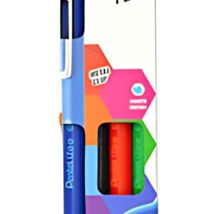 Pentel Stylo à bille rétractable iZee, étui de 4, BASIC