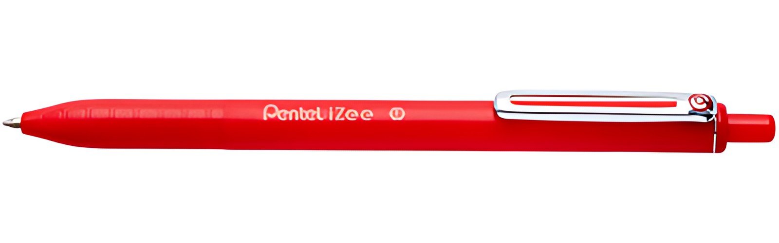 Pentel Stylo à bille rétractable iZee, rouge