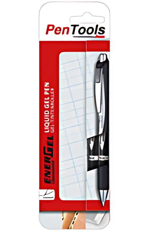 Pentel Roller encre gel EnerGel Document, étui de 2