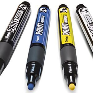 Pentel Marqueur peinture PAINT MARKER MMP20, étui de 4