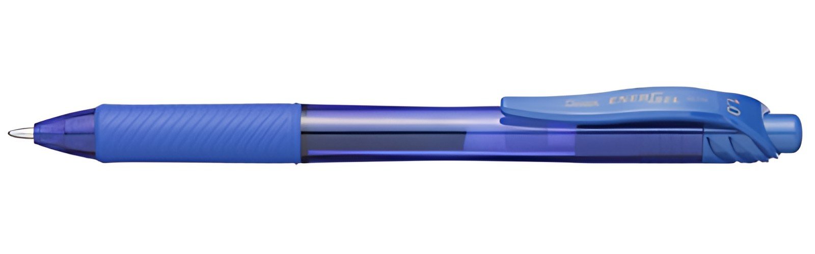 Pentel Stylo roller à encre gel EnerGel-X BL110, bleu